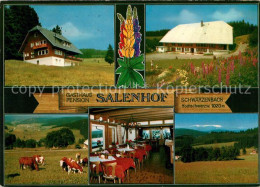 Schwaerzenbach Titisee-Neustadt Gasthaus Pension Salenhof Gaststube Panorama - Titisee-Neustadt