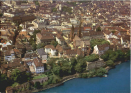 Basel BS Basel Muenster Faehre Fliegeraufnahme - Sonstige & Ohne Zuordnung