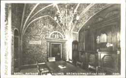 Basel BS Basel Rathaus Ungelaufen Ca. 1930 - Sonstige & Ohne Zuordnung