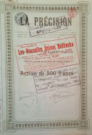 La Précision - 1918 - Forest - Titre Modifié En 'Les Nouvelles Usines Bollinckx' - Other & Unclassified