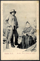 CPA CANADA Indiens D'Amérique Du Nord : HALIFAX N. S. Mie-Mie Native Indian And Squaw - Halifax