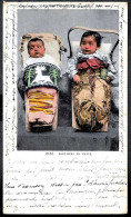 CPA Indiens D'Amérique Du Nord : BROTHERS IN EXILE ** Indian Papoose - Native Americans