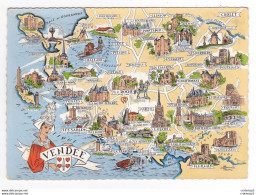 85 La Vendée Les Provinces Françaises Illustrateur Homualk VOIR DOS - Sonstige & Ohne Zuordnung