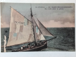 CPA - ILE D'OLÉRON - ST TROJAN LES BAINS - EN ROUTE POUR LA PÊCHE - Ile D'Oléron