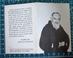 # Padre Pio Da Pietrelcina - Natività SANTINO - Devotion Images