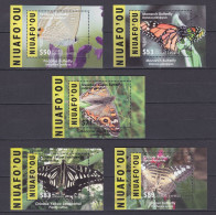 Niuafo'ou 2015/16 - Butterflies -MNH- High Catalogue Value - Tonga (1970-...)
