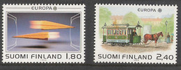 Finland 1988 Europa: Transport And Communication Equipment Mi 1051-1052  MNH(**) - Ungebraucht