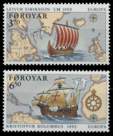 FÄRÖER 1992 Nr 231-232 Postfrisch S2070A6 - Färöer Inseln