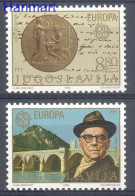 Yugoslavia 1983 Mi 1984-1985 MNH  (ZE2 YUG1984-1985) - Bridges