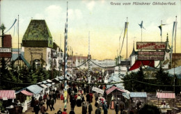 CPA München Bayern, Münchner Oktoberfest, Marktstände - Sonstige & Ohne Zuordnung