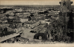 CPA Luçon Vendée, Luftaufnahme Von Vendée, Nordöstlicher Blick Auf Die Stadt - Sonstige & Ohne Zuordnung