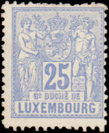 Luxembourg #55, Complete Set, Year: 1882, Condition: Hinged - 1882 Allegory