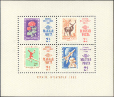 Hungary #B257b, Complete Set, Year: 1965, Condition: Never Hinged - Sonstige & Ohne Zuordnung