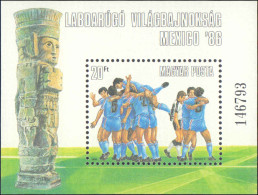 Hungary #2985, Complete Set, Year: 1986, Topic: Soccer, Sports, Condition: Never Hinged - Sonstige & Ohne Zuordnung