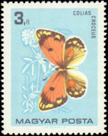 Hungary #1726-1734, Complete Set, Year: 1966, Topic: Butterflies, Insects, Condition: Never Hinged - Sonstige & Ohne Zuordnung