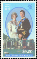 Hong Kong #556-559, Complete Set, Year: 1989, Topic: Royalty, Condition: Never Hinged - Sonstige & Ohne Zuordnung