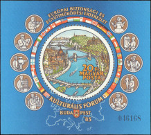 Hungary #2948, Complete Set, Year: 1985, Topic: Bridges, Condition: Never Hinged - Sonstige & Ohne Zuordnung