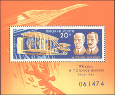 Hungary #C407, Complete Set, Year: 1978, Topic: Aviation, Condition: Never Hinged - Sonstige & Ohne Zuordnung