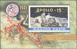 Hungary #C315, Complete Set, Year: 1972, Topic: Space, Condition: Never Hinged - Sonstige & Ohne Zuordnung