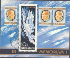 Hungary #C275, Complete Set, Year: 1968, Topic: Space, Condition: Used, CTO - Sonstige & Ohne Zuordnung