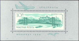 Hungary #C250, Complete Set, Year: 1964, Topic: Bridges, Condition: Never Hinged - Sonstige & Ohne Zuordnung
