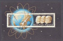 Hungary #C209, Complete Set, Year: 1962, Topic: Space, Condition: Never Hinged - Sonstige & Ohne Zuordnung