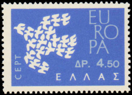 Greece #718-719, Complete Set, Year: 1961, Topic: Europa, Condition: Never Hinged - Autres & Non Classés