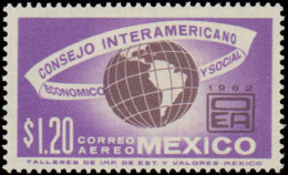 Mexico #C263, Complete Set, Year: 1962, Condition: Never Hinged - Messico