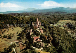 Roetteln Roettelweiler Burgruine Roetteln Fliegeraufnahme - Lörrach