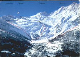 Saas-Fee Saas Fee  X 1982 - Sonstige & Ohne Zuordnung