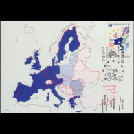 SPAIN 2007 - Maximum Card - 3485 European Map - Covers & Documents