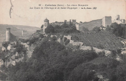 38 CREMIEU LES TOURS DE L HORLOGE ET DE SAINT HIPPOLYTE - Crémieu