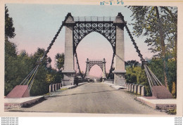 C13-32) RISCLE (GERS) LE PONT VERS LA VILLE - ( 2 SCANS ) - Riscle