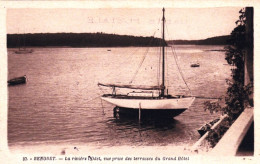 29 - Finistere - BENODET -  La Riviere L'Odet Vue Prise Des Terrasses Du Grand Hotel - Bénodet