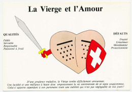 CPSM / CPM 10.5 X 15 Signe Du Zodiaque Astrologie Horoscope La VIERGE ET L'AMOUR - Astrologie