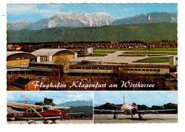 Delcampe - 17642 AEROPORT Flughafen Klagenfurth Karawanken Plan Peu Courant - Aerodrome