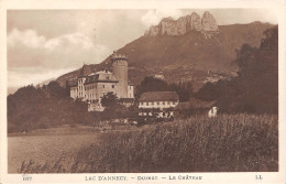 74-DUINGT LE CHÂTEAU -N°T1188-H/0225 - Duingt