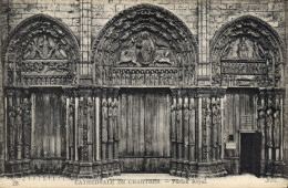 CPA Cathedrale De Chartres Portail Royal - Chartres