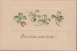 1908. FINLAND. Fine Postcard (Onnellista Uutta Vuotta) With Luck Symbols To Wiipuri Cancelled TAMPERE 30.X... - JF600319 - Finland