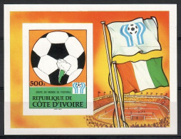 Ivory Coast 1978 Mi Block 12B MNH  (ZS5 IVCbl12B) - Stamps