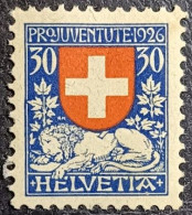 SUISSE 1926. Y&T 225. Mi 221. Armoiries Héraldiques. Neuf* - Ungebraucht
