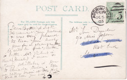 GB DUPLEX & NUMERALS "ACCRINGTON / 5" (Lancashire) Superb Duplex-Cancellation (Parmenter 3VOD - Time In Full - Date-part - Covers & Documents