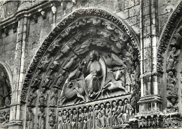 28 - Chartres - La Cathédrale - Portail Royal - Tympan - Art Religieux - Mention Photographie Véritable - Carte Dentelée - Chartres