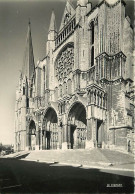 28 - Chartres - La Cathédrale - Portail Sud - Mention Photographie Véritable - Carte Dentelée - CPSM Grand Format - Cart - Chartres