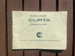 Calculatrice Mécanique Curta Type II Avec étui Et Mode D'emploi – N°548916 - Andere Toestellen