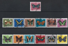 Suriname 1972  Butterflies  Y.T. A 40/52 (0) - Suriname