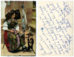 Métiers - Artisanat - Alsacienne Au Rouet - Kunsthandwerk