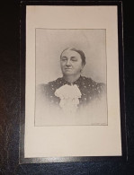 MATHILDE LONNIA , EPOUSE LOUIS OUDART ( CHEF DE STATION À BRUXELLES, QUARTIER LÉOPOLD) / DÉCÉDÉE EN 1908 - Overlijden