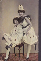 Germany Printed PPC Women Dressed As Clowns. Written In Danish (2 Scans) - Zirkus