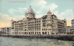 A005 India Bombay Mumbai Taj Mahal Hotel Vintage Postcard - Indien